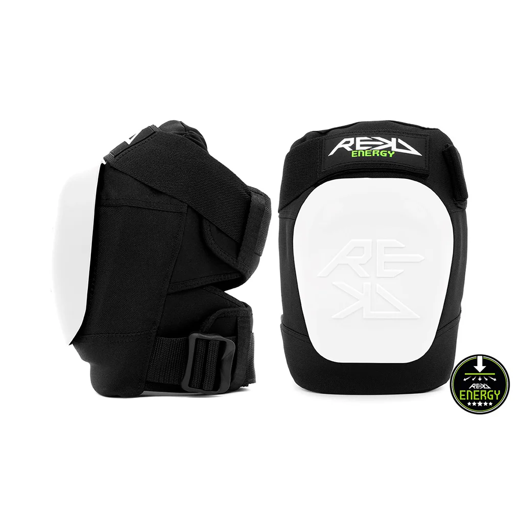Rekd Energy Patrol Knee Pads White – Image 2